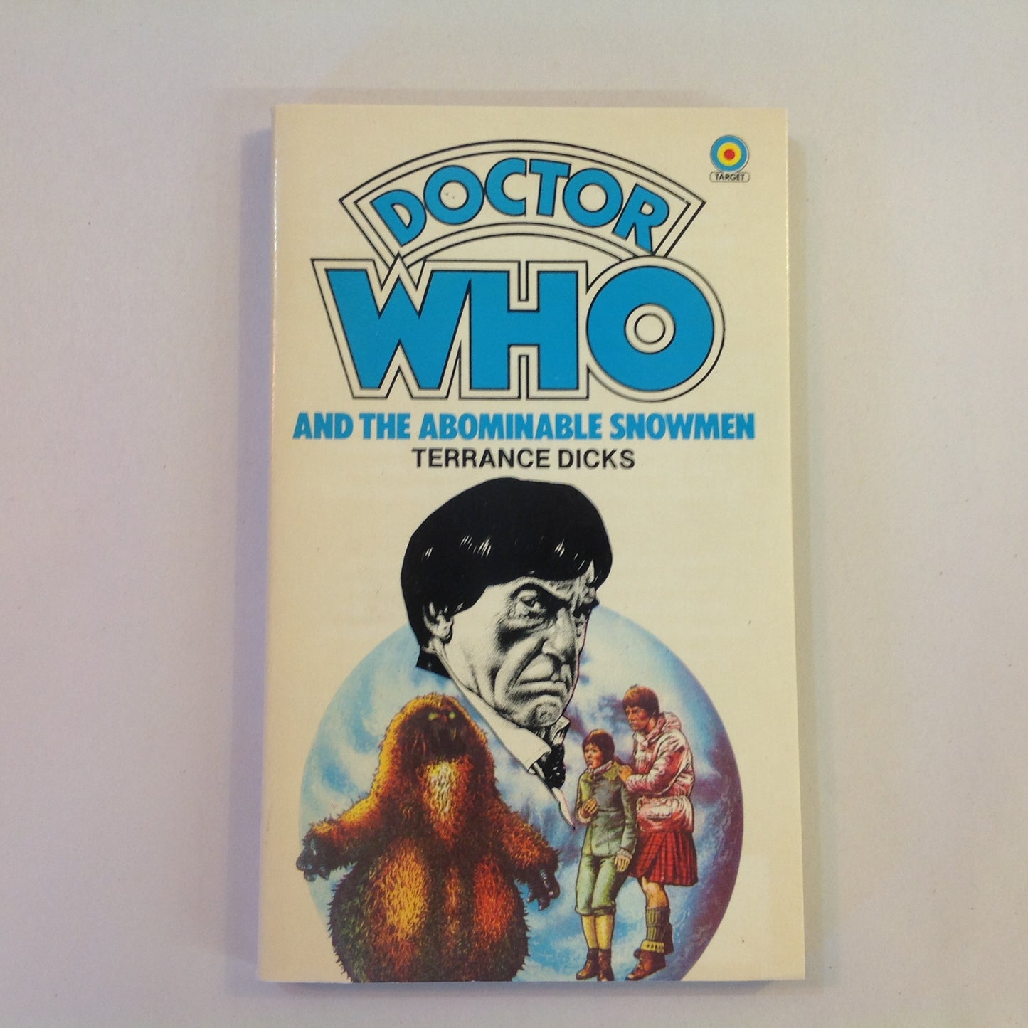 Vintage 1982 Mass Market Paperback Doctor Who and the Abominable Snowmen Terrance Dicks