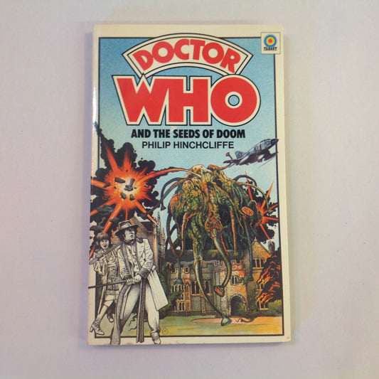 Vintage 1980 Mass Market Paperback Doctor Who and the Seeds of Doom Philip Hinchcliffe