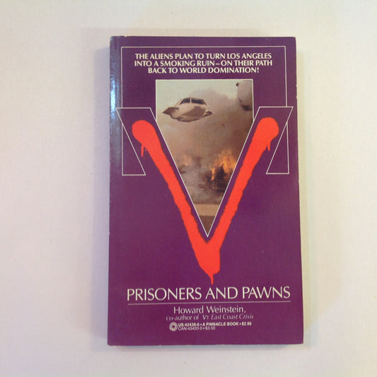 Vintage 1985 Mass Market Paperback V: Prisoners and Pawns Howard Weinstein