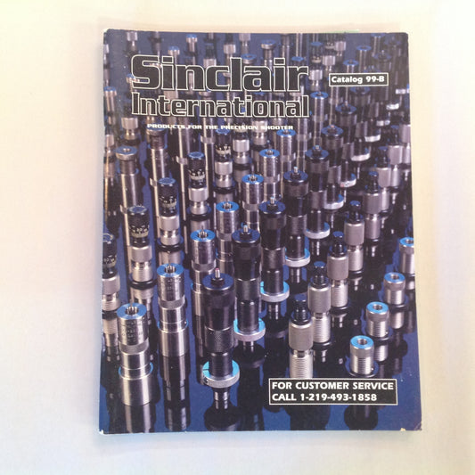 Vintage 1999 Sinclair International Products for the Precision Shooter Catalog 99-B