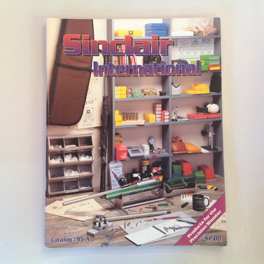 Vintage 1995 Sinclair International Products for the Precision Shooter Catalog #95-A