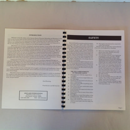 2012 Sinclair International's Precision Reloading and Shooting Handbook 9th Edition
