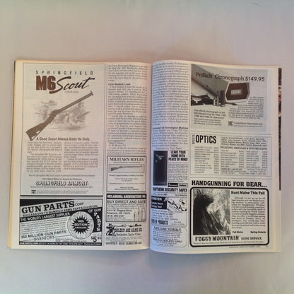 Vintage Nov 1991 Shooting Times Magazine Handguns for Self Defense Bonus Beginner's Buyer's Guide