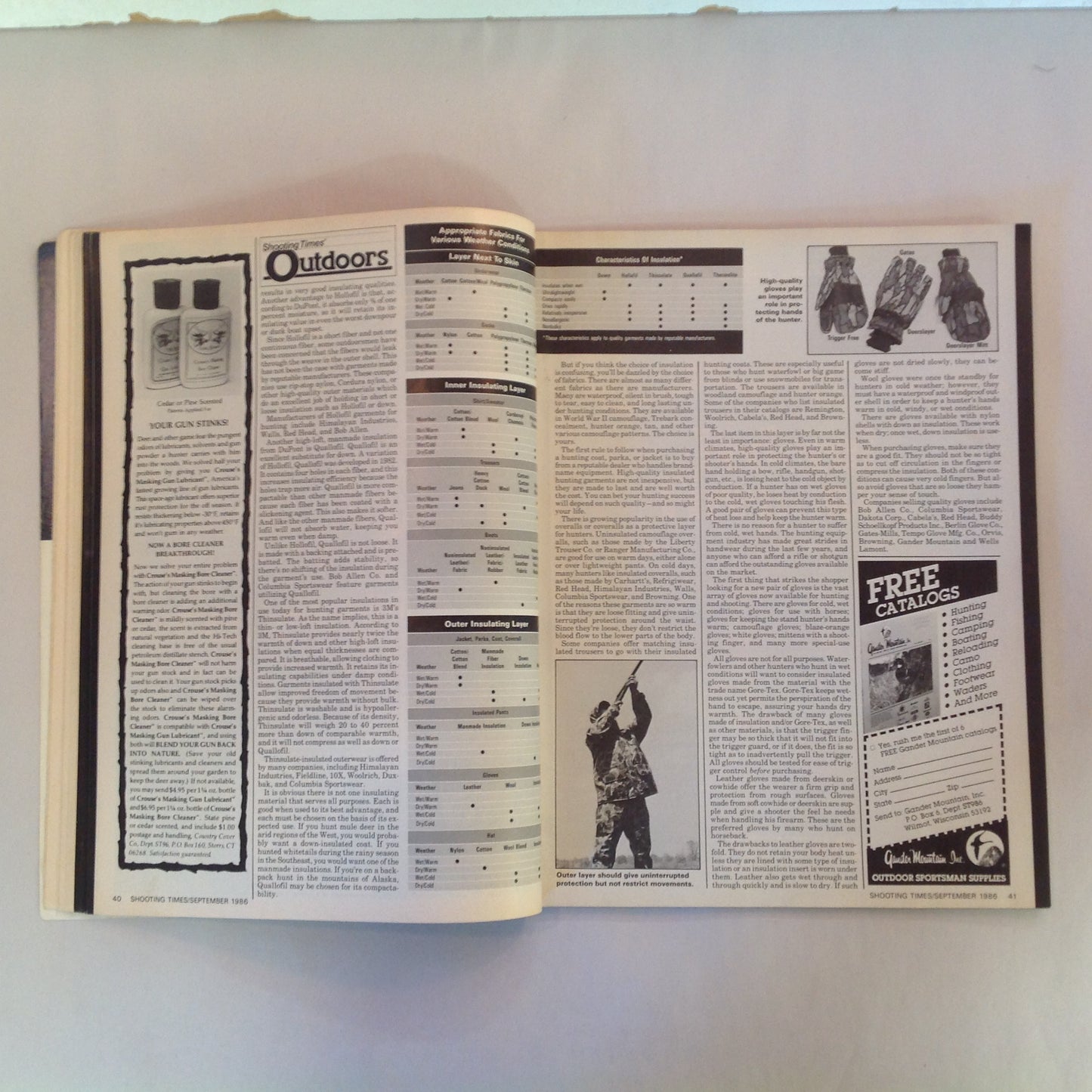 Vintage Sep 1986 Shooting Times Magazine Rifle/Handgun Hunting '86 Hunters' Alltime Greatest Rifles and Calibers