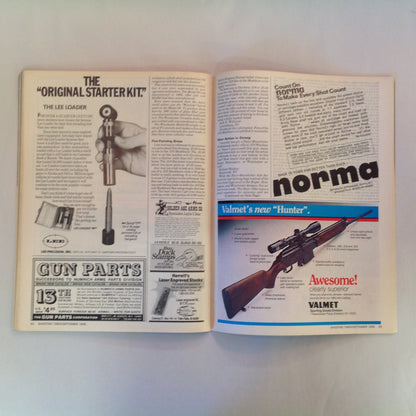 Vintage Sep 1986 Shooting Times Magazine Rifle/Handgun Hunting '86 Hunters' Alltime Greatest Rifles and Calibers