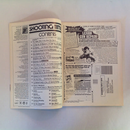 Vintage Oct 1981 Shooting Times Magazine Winchester's M70 Featherweight .357 Vs .44 6mm Vs .243 Handgunner's Bonus