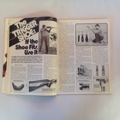 Vintage Oct 1981 Shooting Times Magazine Winchester's M70 Featherweight .357 Vs .44 6mm Vs .243 Handgunner's Bonus