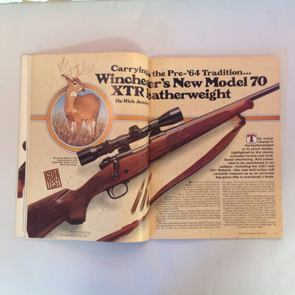 Vintage Oct 1981 Shooting Times Magazine Winchester's M70 Featherweight .357 Vs .44 6mm Vs .243 Handgunner's Bonus