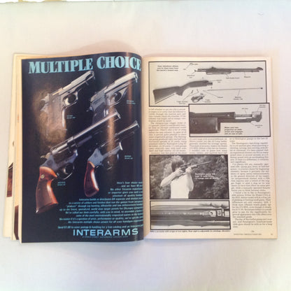 Vintage Oct 1981 Shooting Times Magazine Winchester's M70 Featherweight .357 Vs .44 6mm Vs .243 Handgunner's Bonus