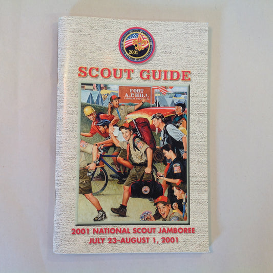 Vintage Souvenir July 23-August 1 2001 National Scout Jamboree Scout Guide Booklet