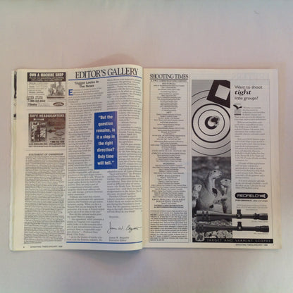 Vintage Jan 1998 Shooting Times Magazine 20 New Guns for 1998 7 Gun Shootout Guns of the Texas Rangers Converting Your AR-15