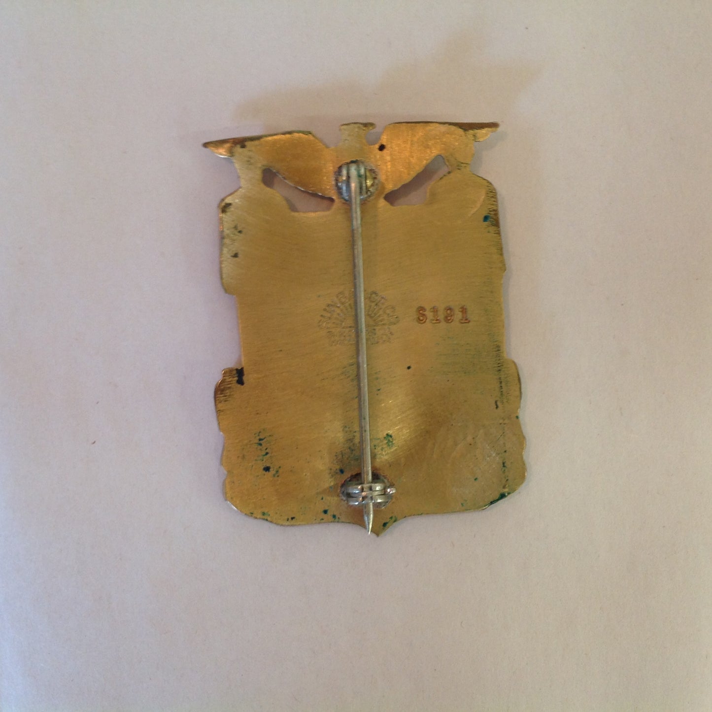 Vintage Obsolete Portland PD Badge with leather holder