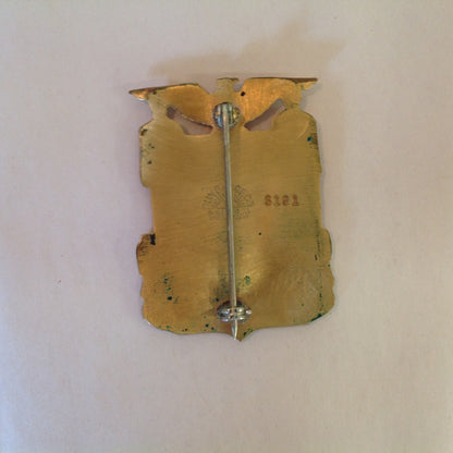 Vintage Obsolete Portland PD Badge with leather holder
