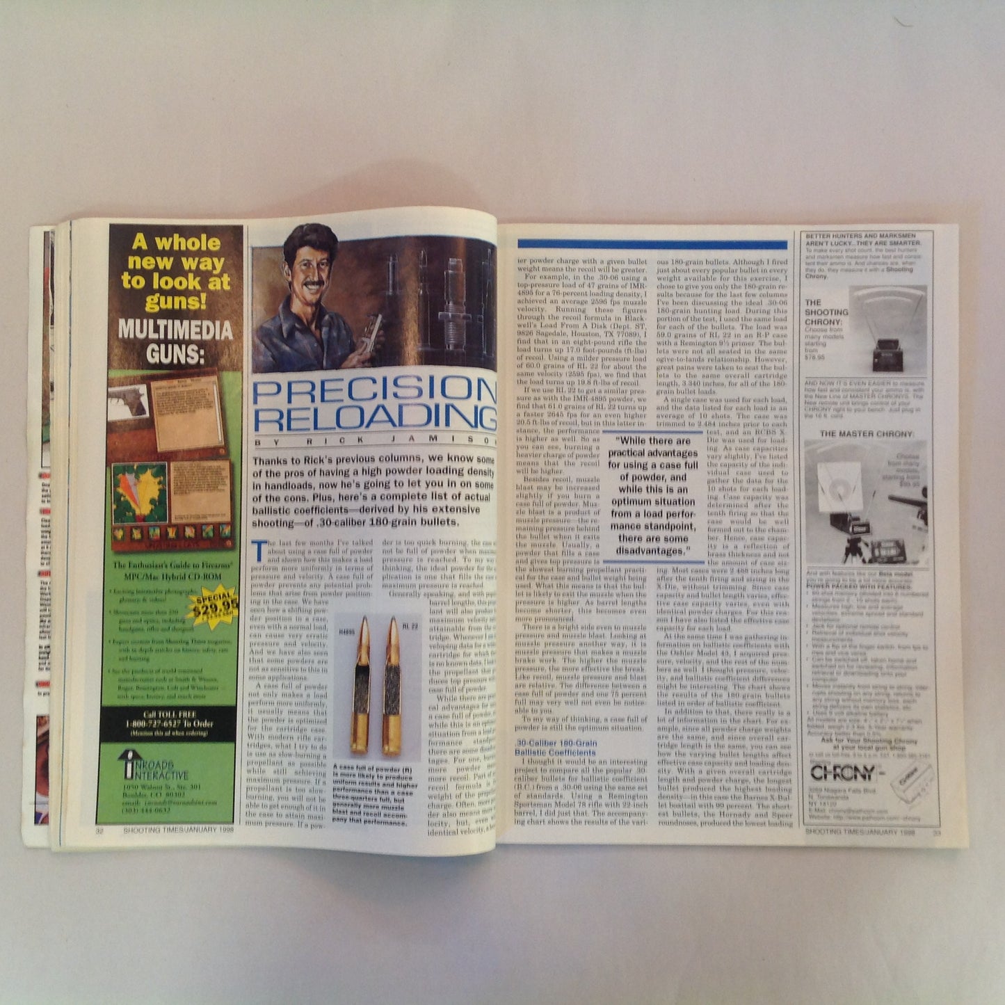 Vintage Jan 1998 Shooting Times Magazine 20 New Guns for 1998 7 Gun Shootout Guns of the Texas Rangers Converting Your AR-15