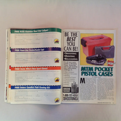 Vintage Jan 1998 Shooting Times Magazine 20 New Guns for 1998 7 Gun Shootout Guns of the Texas Rangers Converting Your AR-15