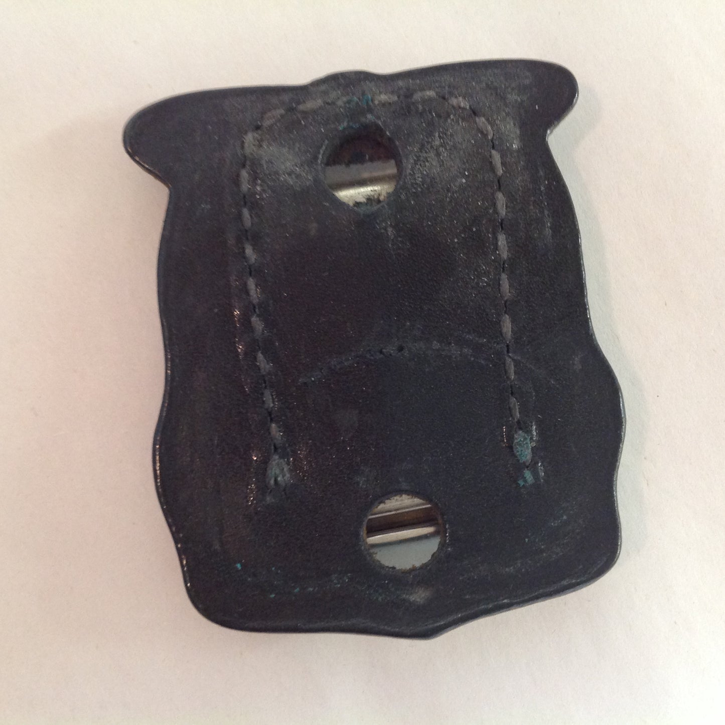 Vintage Obsolete Portland PD Badge with leather holder