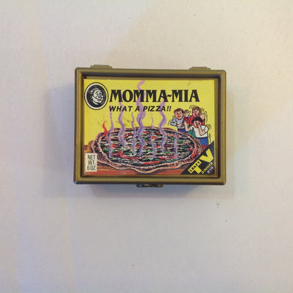 Vintage Fleer Momma-Mia What A Pizza!! Novelty Candy Container