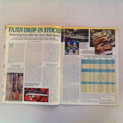 Vintage Jan 1998 Shooting Times Magazine 20 New Guns for 1998 7 Gun Shootout Guns of the Texas Rangers Converting Your AR-15