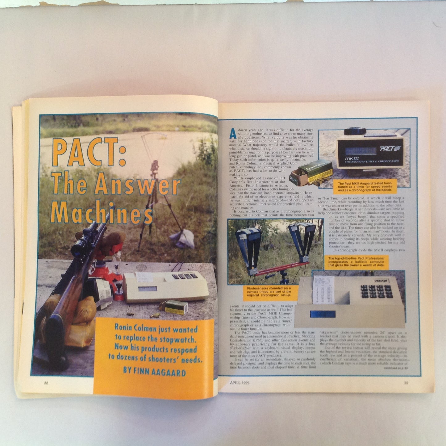 Vintage Apr 1993 American Rifleman Magazine 3 Million Strong NRA