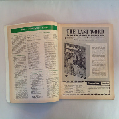 Vintage Jul 1969 The American Rifleman Magazine NRA