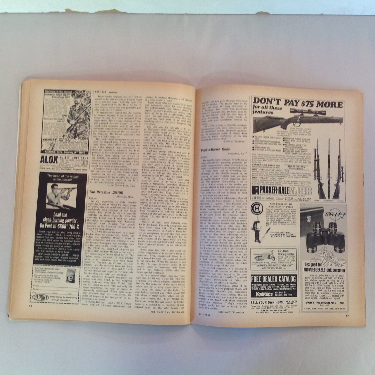 Vintage Jul 1969 The American Rifleman Magazine NRA