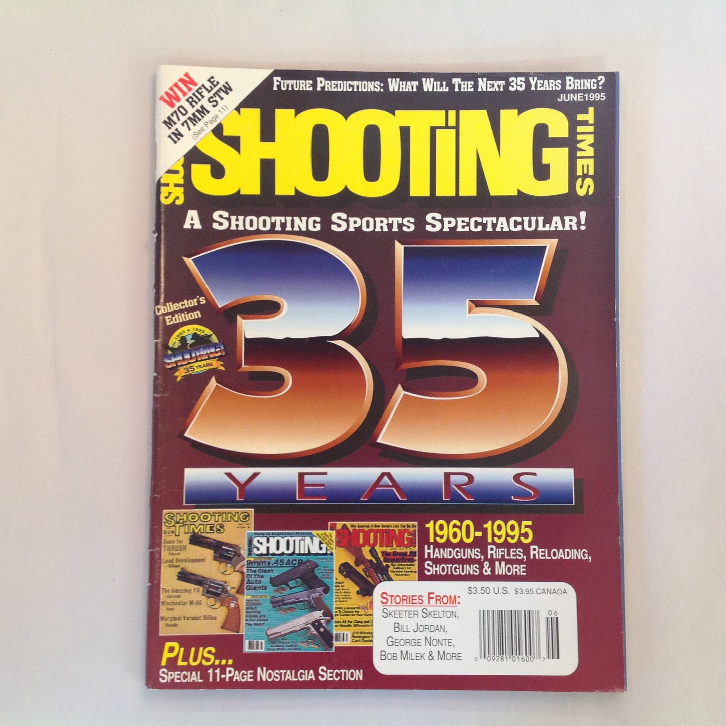 Vintage Jun 1995 Shooting Times Magazine A Shooting Sports Spectacular 35 Years 1960-1995