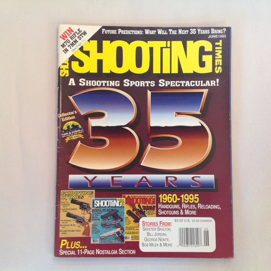 Vintage Jun 1995 Shooting Times Magazine A Shooting Sports Spectacular 35 Years 1960-1995