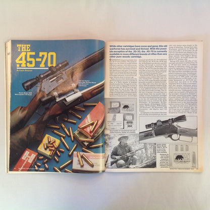Vintage Nov 1988 Shooting Times Magazine Ruger's Synthetic Stainless .22 Bolt Rifle Ruger's First Five Shot .38 Special