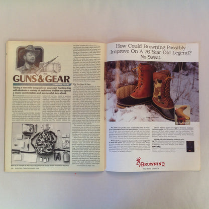 Vintage Nov 1988 Shooting Times Magazine Ruger's Synthetic Stainless .22 Bolt Rifle Ruger's First Five Shot .38 Special
