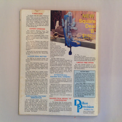 Vintage Nov 1988 Shooting Times Magazine Ruger's Synthetic Stainless .22 Bolt Rifle Ruger's First Five Shot .38 Special