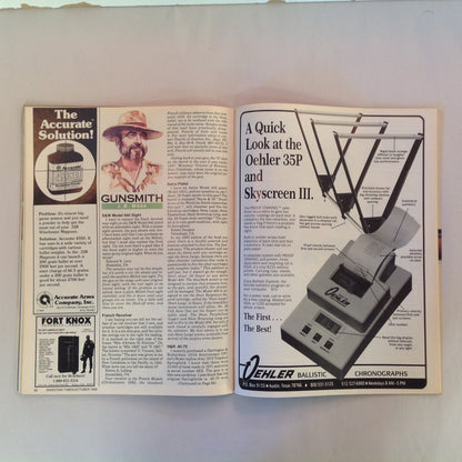 Vintage Oct 1993 Shooting Times Magazine Special Rifle/Handgun Round Up Stainless .22 Auto Pistols Unbeatable Gear to Battle the Weather