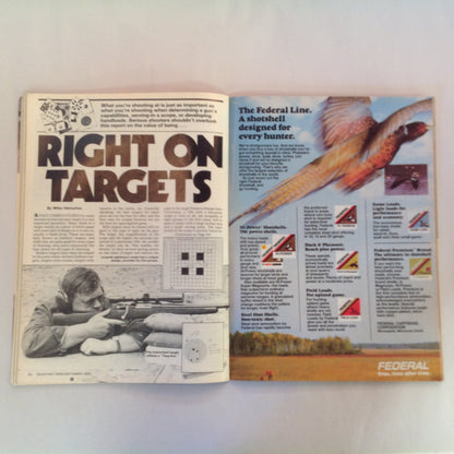 Vintage Sep 1983 Shooting Times Magazine 1st Annual Hunting Special Rifle/Handgun Hunting