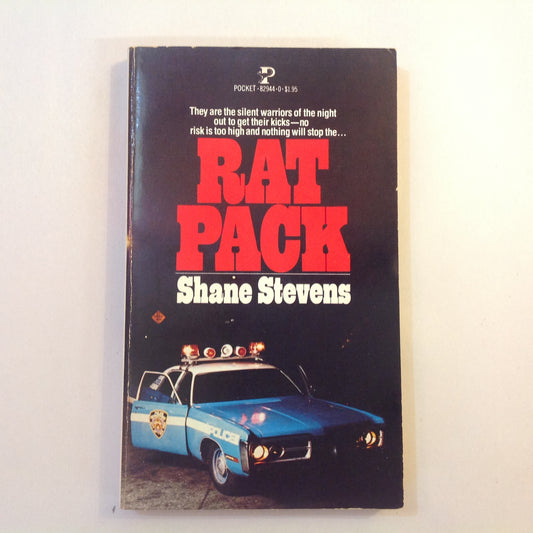 Vintage 1975 Mass Market Paperback RAT PACK Shane Stevens