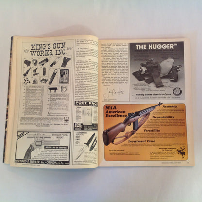 Vintage Jul 1984 Shooting Times Magazine Handgun Silhouette Ruger's No. 1 Rifles Handgun Scope Mounting Bishop Model Ten