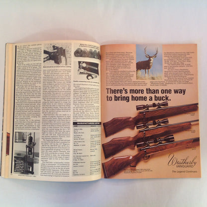 Vintage Jul 1984 Shooting Times Magazine Handgun Silhouette Ruger's No. 1 Rifles Handgun Scope Mounting Bishop Model Ten