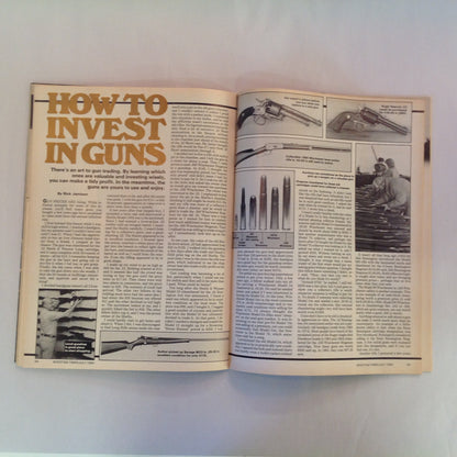 Vintage Jul 1984 Shooting Times Magazine Handgun Silhouette Ruger's No. 1 Rifles Handgun Scope Mounting Bishop Model Ten