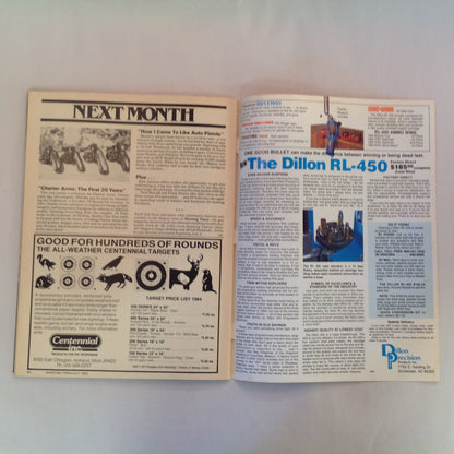 Vintage Jul 1984 Shooting Times Magazine Handgun Silhouette Ruger's No. 1 Rifles Handgun Scope Mounting Bishop Model Ten
