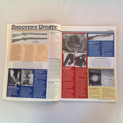 Vintage Oct 1991 Shooting Times Magazine Special Outdoor Section Top 10 Loads for Deer Hunting .22 Ammo