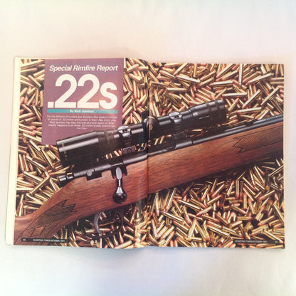 Vintage Oct 1991 Shooting Times Magazine Special Outdoor Section Top 10 Loads for Deer Hunting .22 Ammo