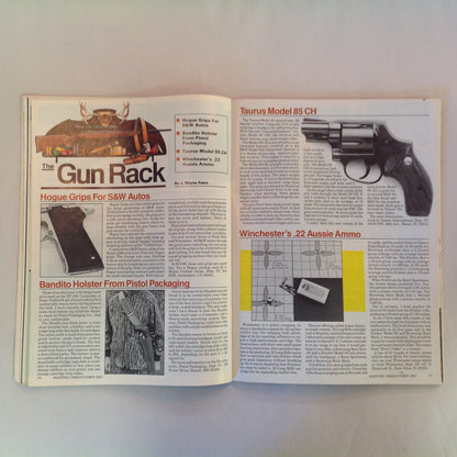 Vintage Oct 1991 Shooting Times Magazine Special Outdoor Section Top 10 Loads for Deer Hunting .22 Ammo