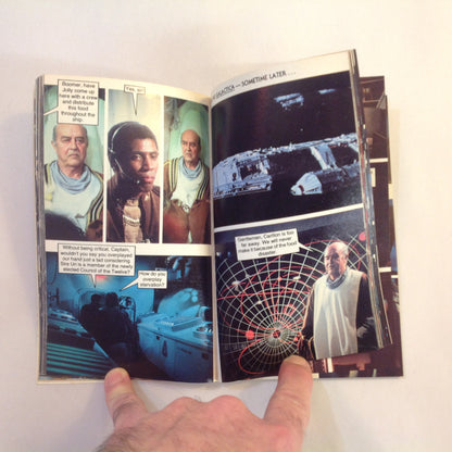 Vintage 1979 Mass Market Paperback Battlestar Galactica: The Photostory Full-Color Photo Adventure Berkley Books First Edition