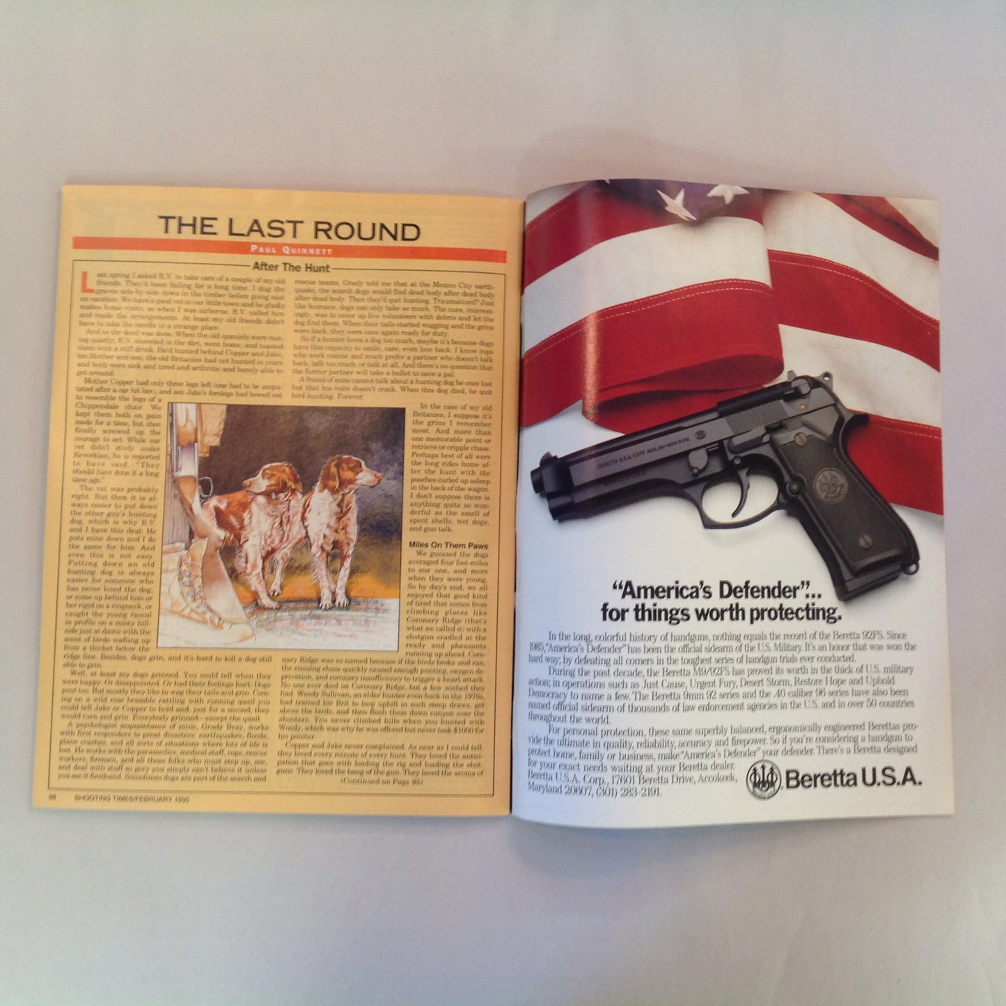 Vintage Feb 1995 Shooting Times Magazine Special Reloading Issue Bolt Rifle of the Century 35 Years Riflescope Breakthroughs