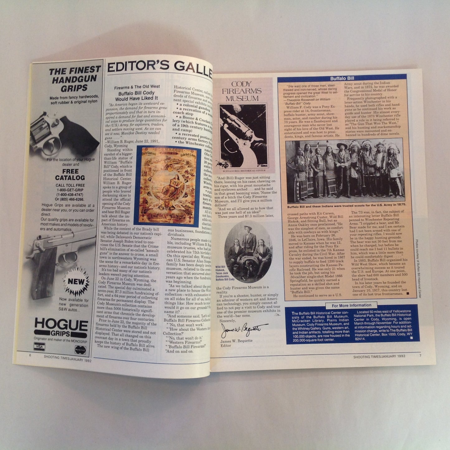 Vintage Jan 1992 Shooting Times .17 Rimfire Magnum Exclusive Report Bolt Rifle "Go Anywhere" Kit Guns