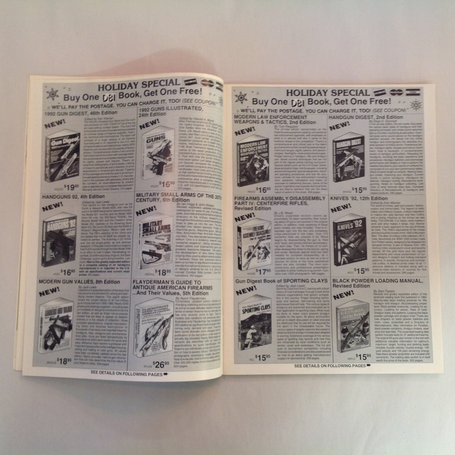 Vintage Jan 1992 Shooting Times .17 Rimfire Magnum Exclusive Report Bolt Rifle "Go Anywhere" Kit Guns