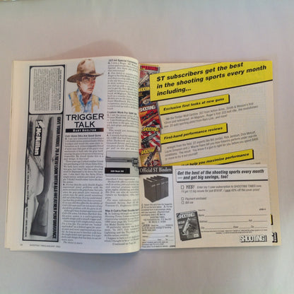 Vintage Jan 1992 Shooting Times .17 Rimfire Magnum Exclusive Report Bolt Rifle "Go Anywhere" Kit Guns