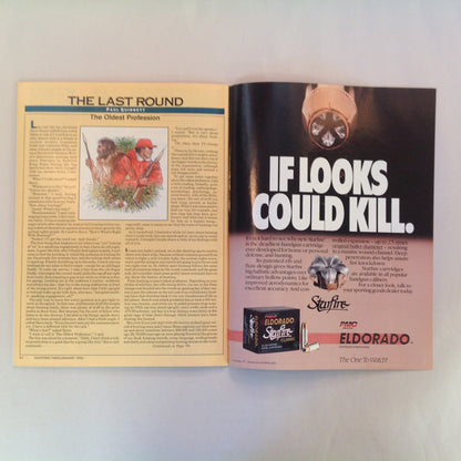 Vintage Jan 1992 Shooting Times .17 Rimfire Magnum Exclusive Report Bolt Rifle "Go Anywhere" Kit Guns