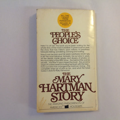 Vintage 1976 Mass Market Paperback Daniel Lockwood's The Mary Hartman Story First Edition