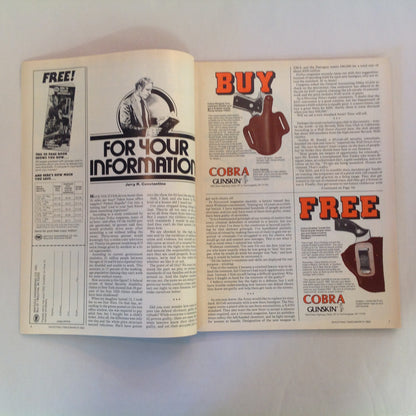 Vintage Mar 1982 Shooting Times Magazine Weaver's Stainless Scope Handloading Bonus: Casting Bullets Abilene Single Action Six Guns
