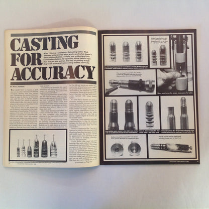 Vintage Mar 1982 Shooting Times Magazine Weaver's Stainless Scope Handloading Bonus: Casting Bullets Abilene Single Action Six Guns