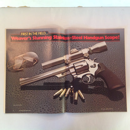 Vintage Mar 1982 Shooting Times Magazine Weaver's Stainless Scope Handloading Bonus: Casting Bullets Abilene Single Action Six Guns